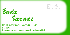 buda varadi business card